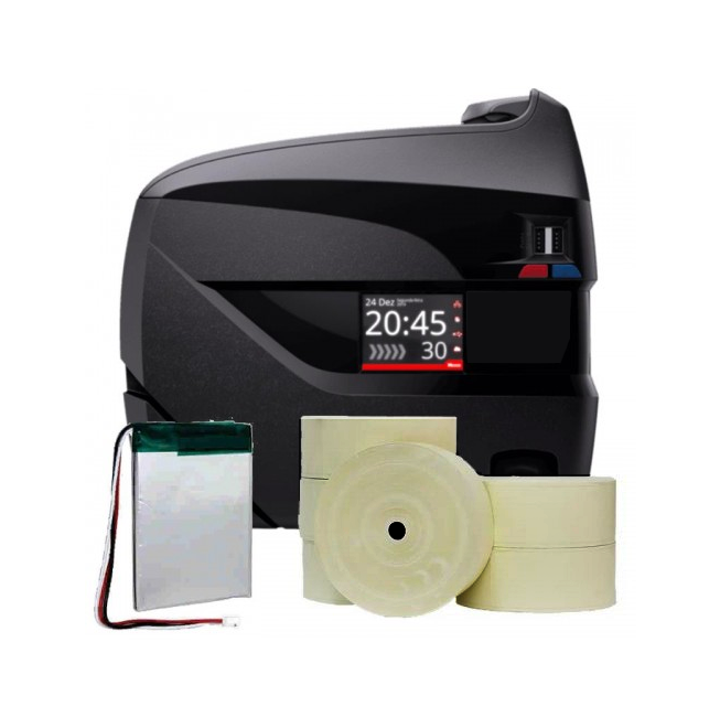 Bobina de Papel para Relogio de Ponto e Emissão de Ticket em Santos